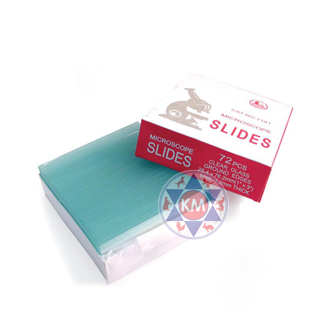 MICROSCOPE SLIDES 72’S (CAT. NO. 7101) KM Vet Pharm Sdn Bhd